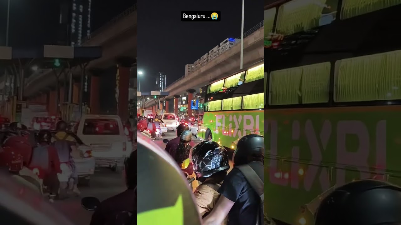 Bangalore FULL Traffic Jam 😱 | TVK Crowd Takes Over the City 🚦🔥