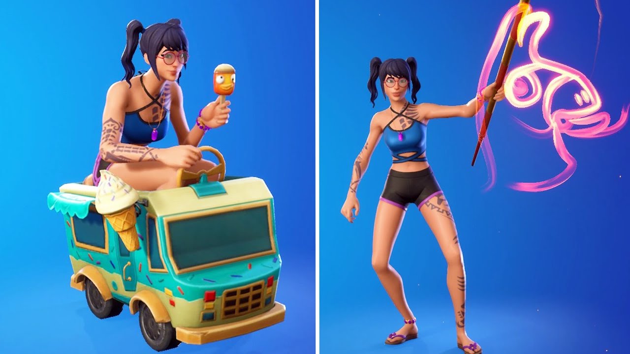 Leaked SCUBA CRYSTAL Skin with Best Fortnite Dances & Emotes!