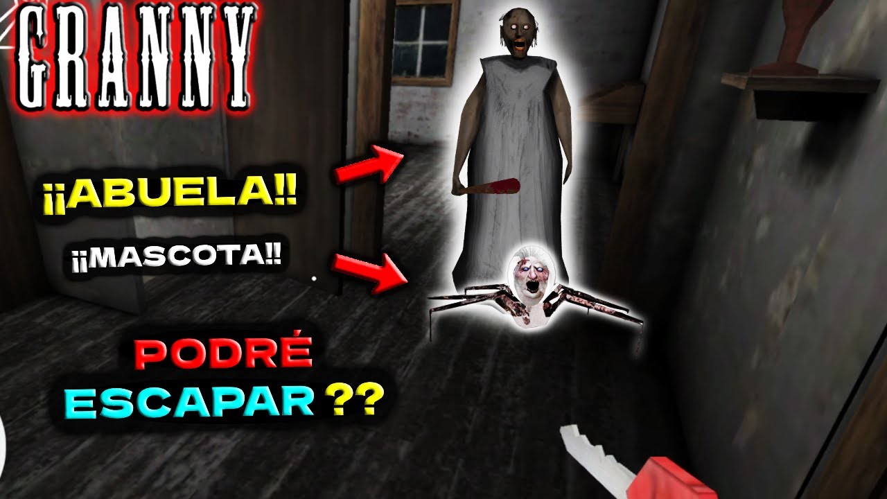Intentando Escapar de mi Abuela y su Mascota...😨😱 GRANNY