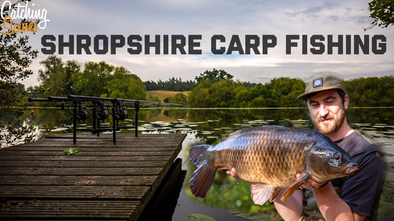 The Shropshire Social - Carp Fishing - Tackling Lillies, Snags & Silt - Catching Scenes 