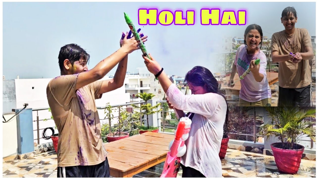 Shadi k Phle Meri Last Holi 😥 Holi Wale Din Pair Tut Gya 😭