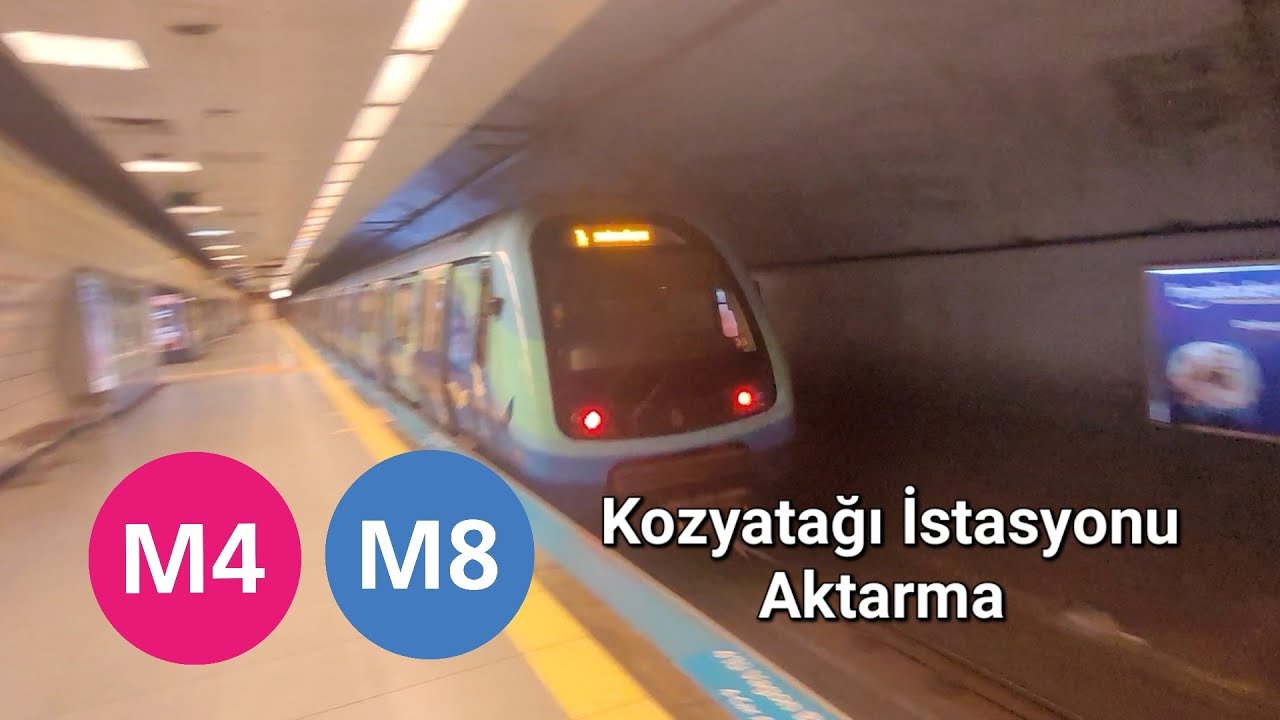 M4 ve M8 Kozyatagi İstasyonu Aktarma Nasıl Yapılır #3