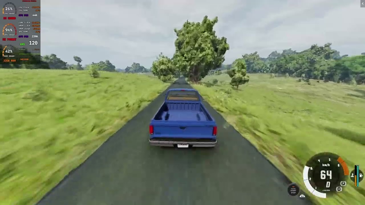 Exploring Dry Rock Island in BeamNG!
