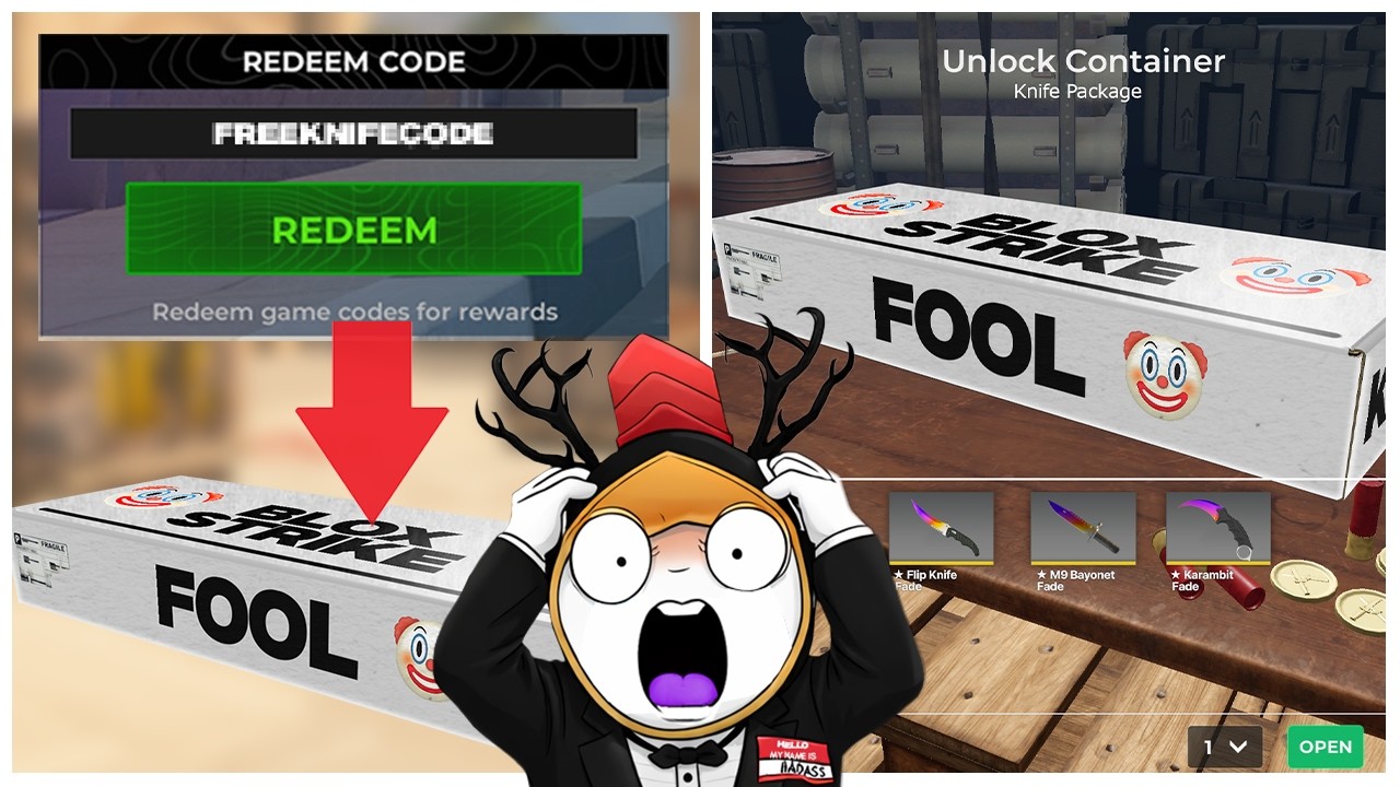 INSANE FREE KNIFE CODE | BloxStrike