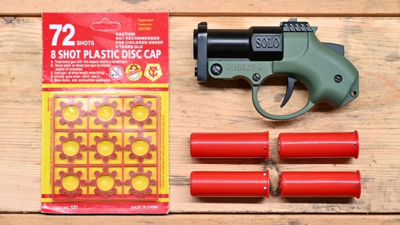 Diy toy gun  12 GAUGE   cap  ammunition