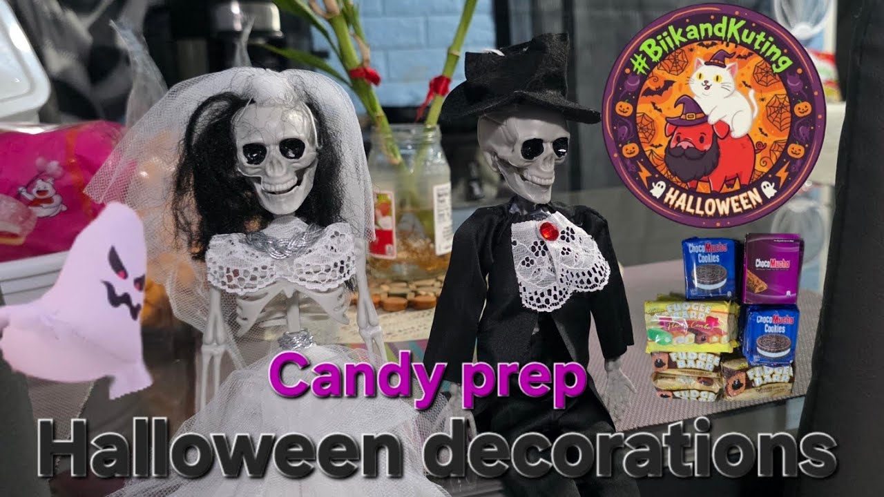 Хэллоуин на Филиппинах 🇵🇭 Приготовление конфет и украшений 2025 #biikandkuting #halloween #tricko...