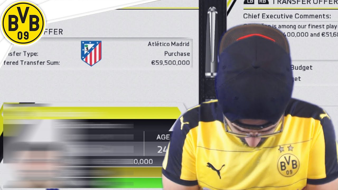 ПРОДАЛ НАШЕГО СУПЕРЗВЕЗДНОГО ИГРОК! Дортмунд, режим карьеры FIFA 16 #02