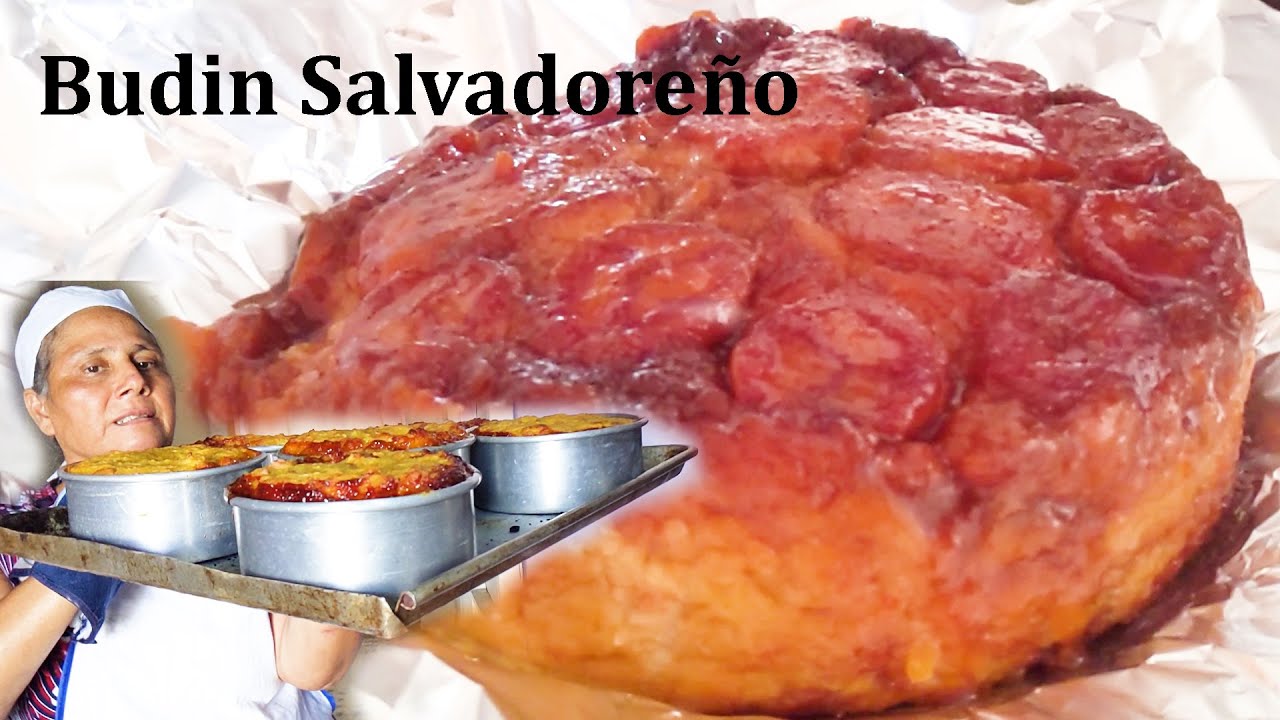Budin salvadoreño de pan frances con guineo | receta versión de mi mama | LDC