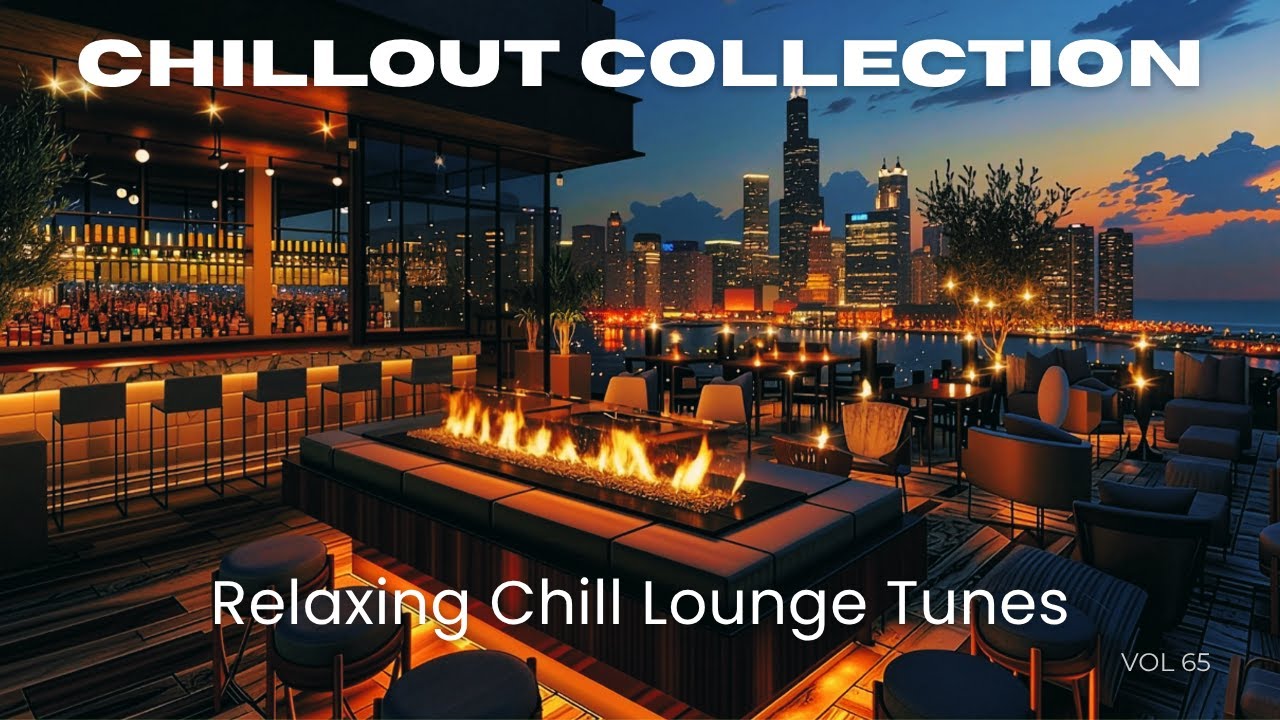 Chicago Sunset Lounge 🌇 Chillout Lounge Tunes | Relaxing Rooftop Vibes for Evening Relaxation (2hrs)