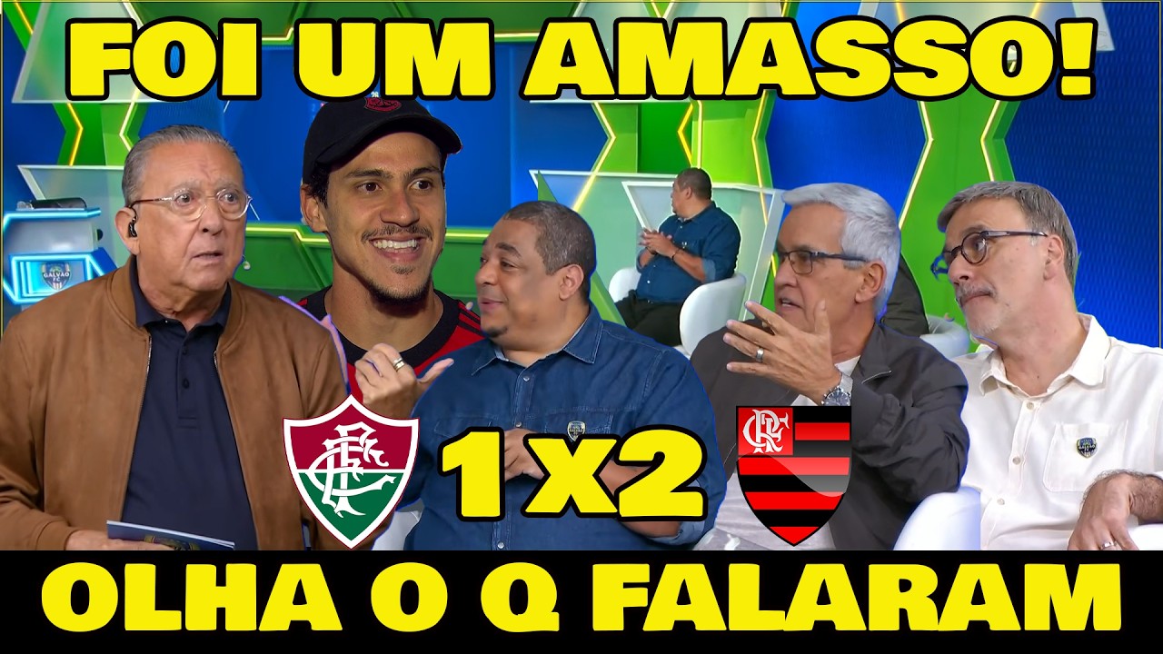 OLHA O QUE GALV&Atilde;O BUENO FALOU DE FLUMINENSE 1x2 FLAMENGO MENG&Atilde;O VAI BUSCAR O T&Iacute;TULO!