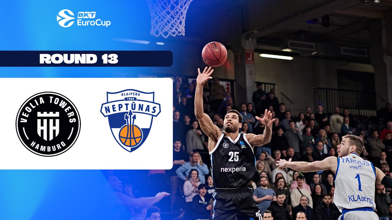 Veolia Towers Hamburg - Neptunas Kleipeda | Round 13 | EuroCup Basketball 2025-26
