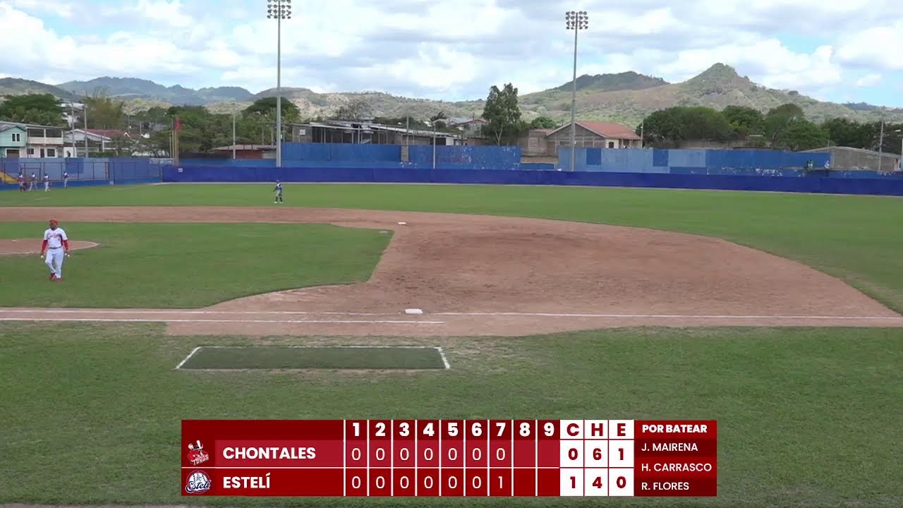 Estelí vs Chontales, PRIMER Juego de la serie,  Campeonato GPO 2025