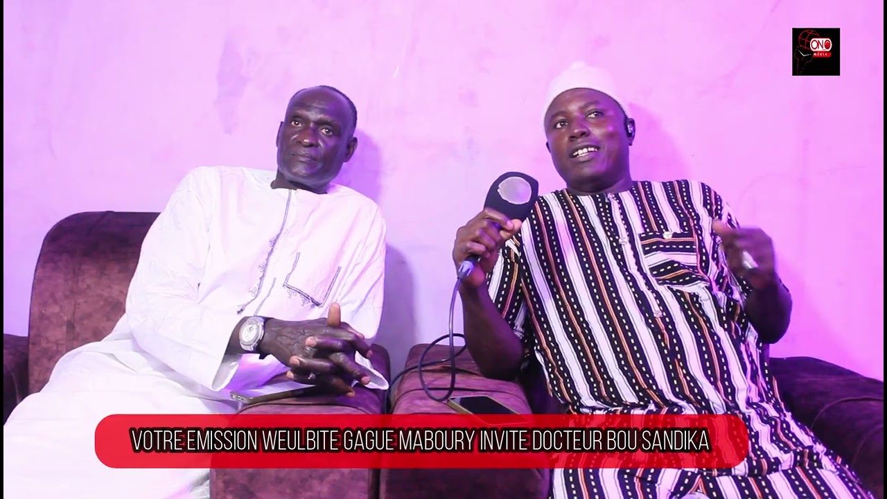 Émission Weulbite Gangue : Invité Docteur Sandica Promoteur de Lutte