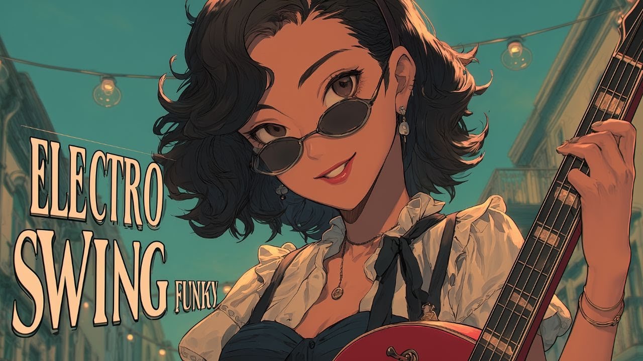 1-Hour Electro Swing Funky Jazz &mdash; Upbeat Instrumental Workout & Focus