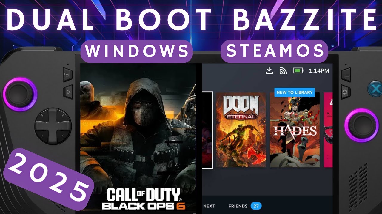 2025 ULTIMATE Bazzite Dual Boot Guide for Xbox Ally/Ally X, ROG Ally/Ally X