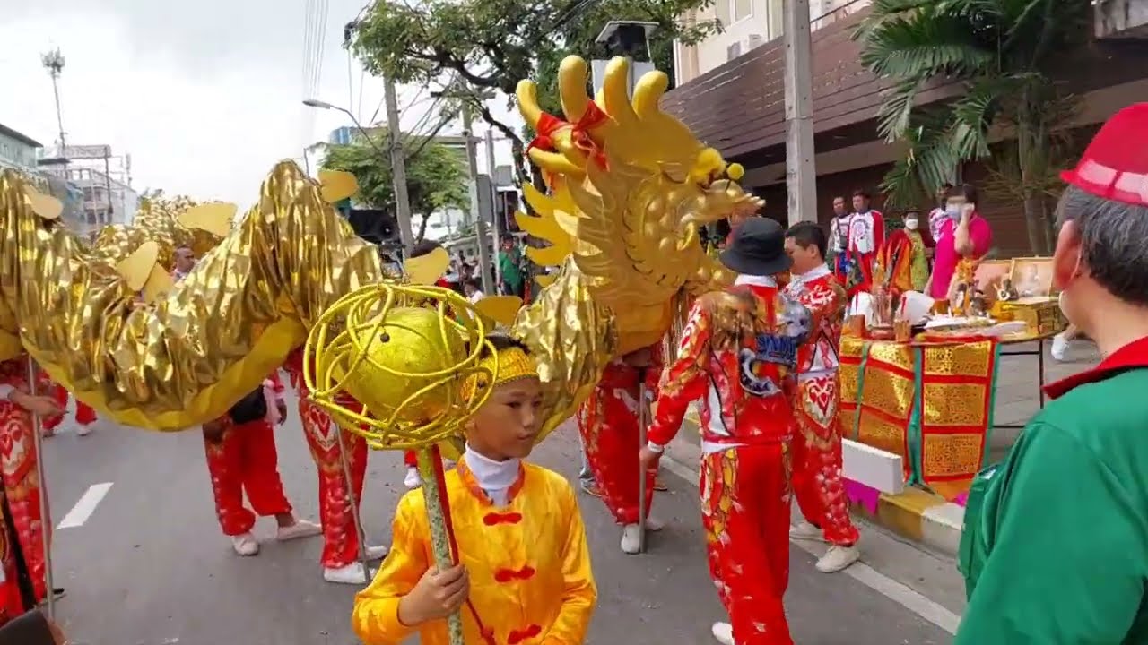 ศาลเจ้าพ่อพระเพลิง บุคคโล ขบวนแห่งานประจำปี 2565