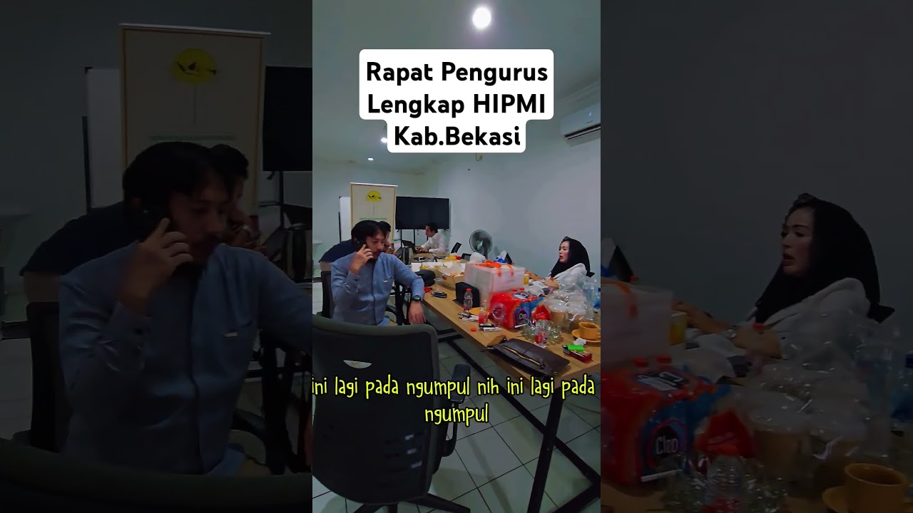 Rapat Pengurus Lengkap HIPMI Kab.Bekasi #bekasi #hipmi #pengusahamuda