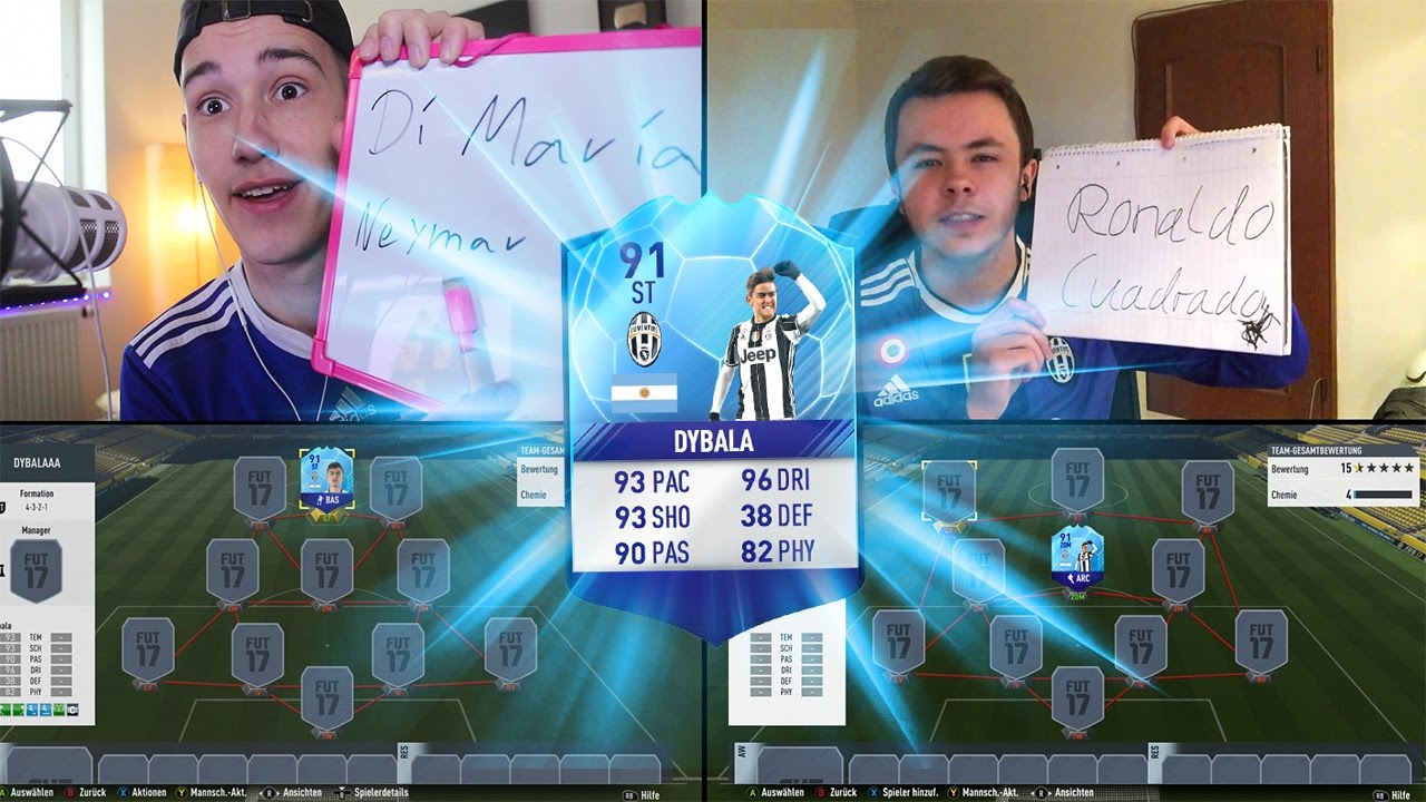 FIFA 17: PAULO DYBALA SQUAD BUILDER SHOWDOWN 🌟🔥