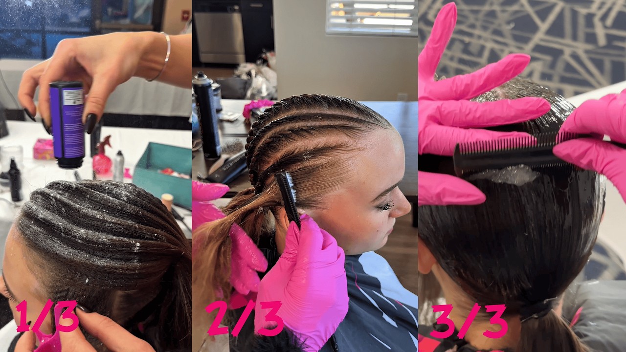 ASMR Ballroom Hairstyle TikTok Compilation, This Hairstyles Needs a Name
