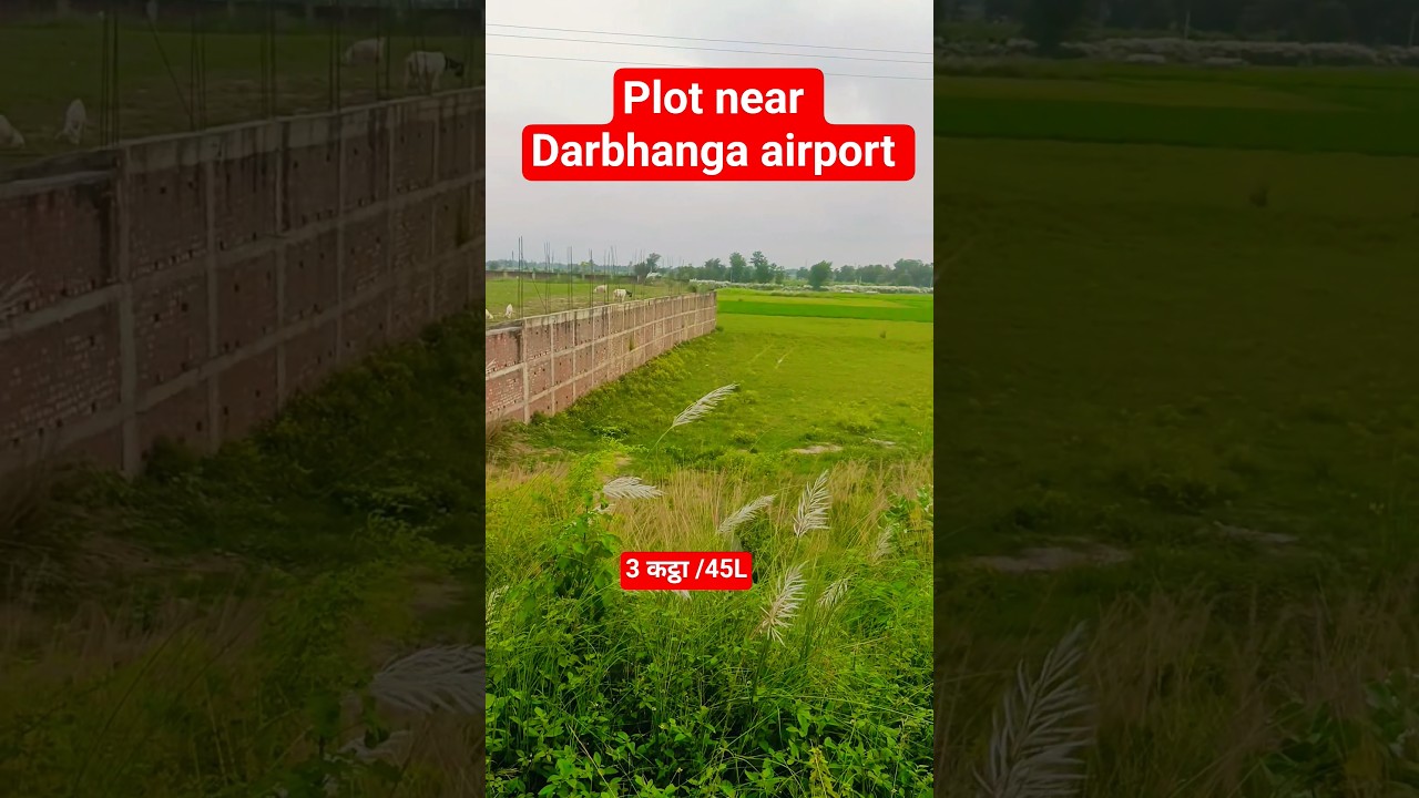Plot on highway | Plot near darbhanga airport #plotforsale
