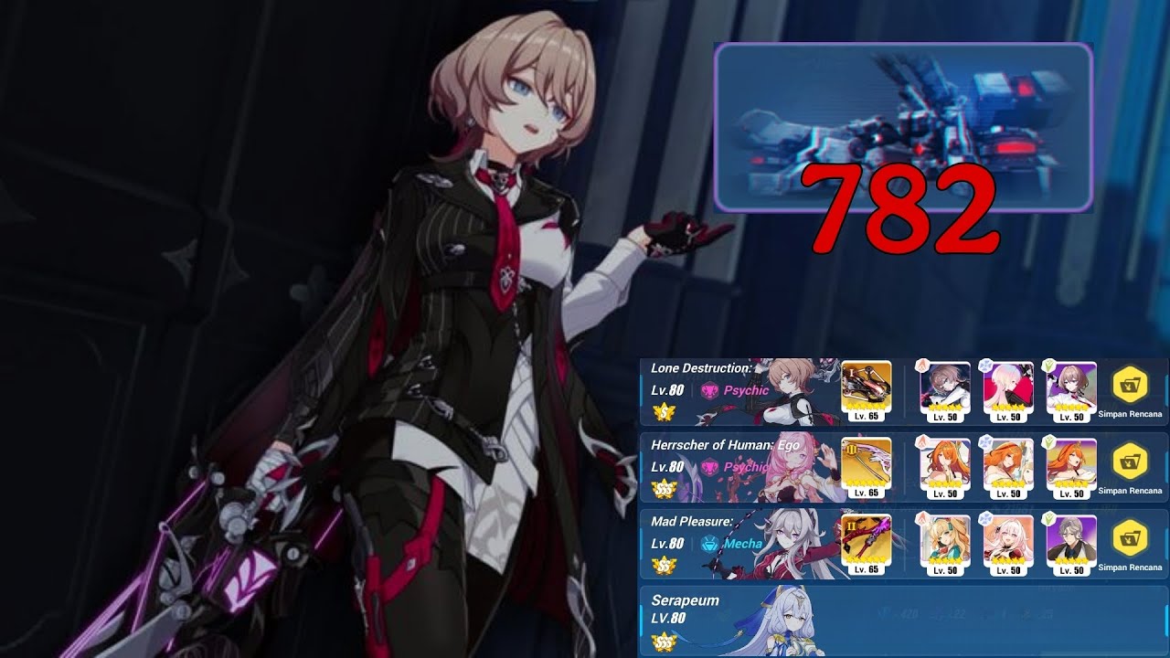[HI3] Exalted Abyss Nirvana MHT-3C Retaliator (Fire) D541: 782 pts