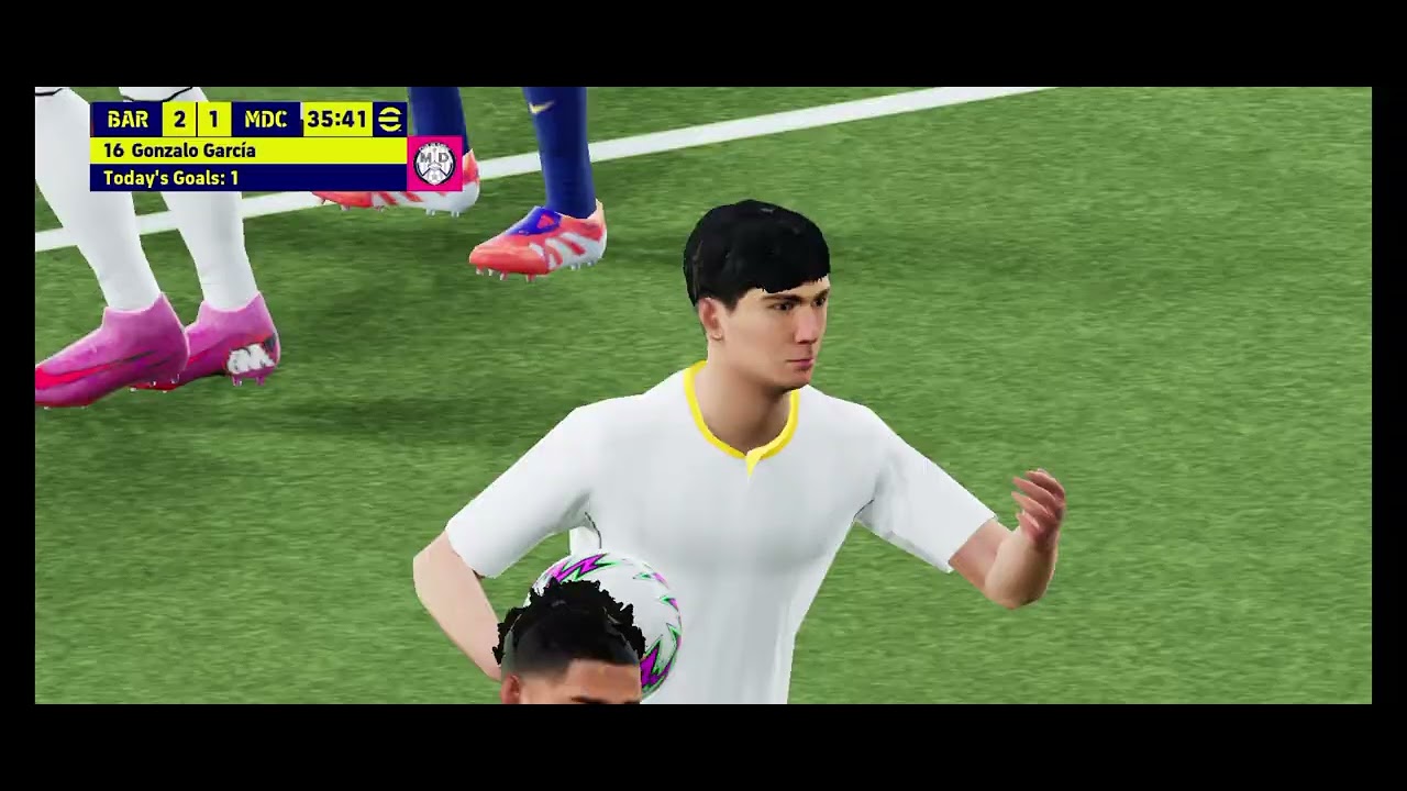 Like and subscribe to my channel. Guys just playing game. (Efootball) . BARCELONA-VS-REAL MADRID.