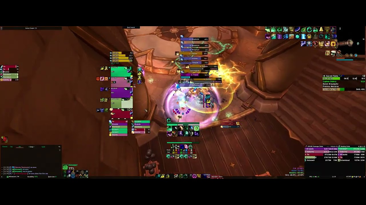 +18 Priory of the Sacred Flame | Mistweaver MoH | TWW S3