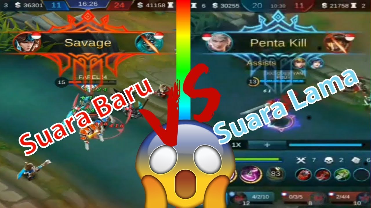 Nostalgia mobile legend yg lama yuk  - Suara lama vs suara baru - Mobile legend