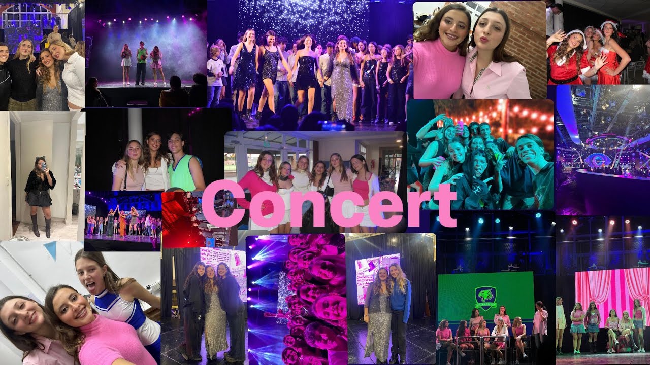 Último concert en el colegio💗🥹(mean girls,amigas,gh, cast party y mas!!!)