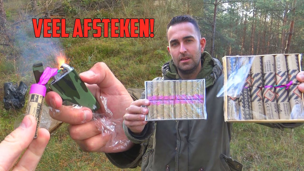 Veel POOLS vuurwerk Afsteken!