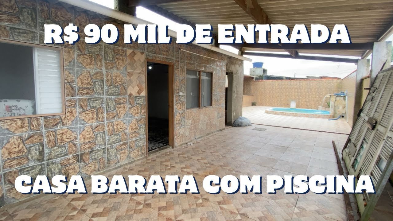 (VENDIDA) OPORTUNIDADE! CASA COM PISCINA E ÁREA GOURMET EM ITANHAÉM/SP (VENDIDA)