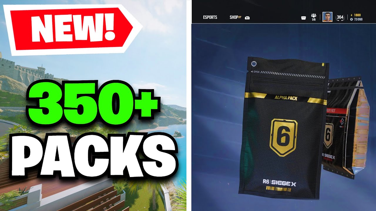 *NEW* Siege X Packs Are CRAZY (350+ Pack Opening)