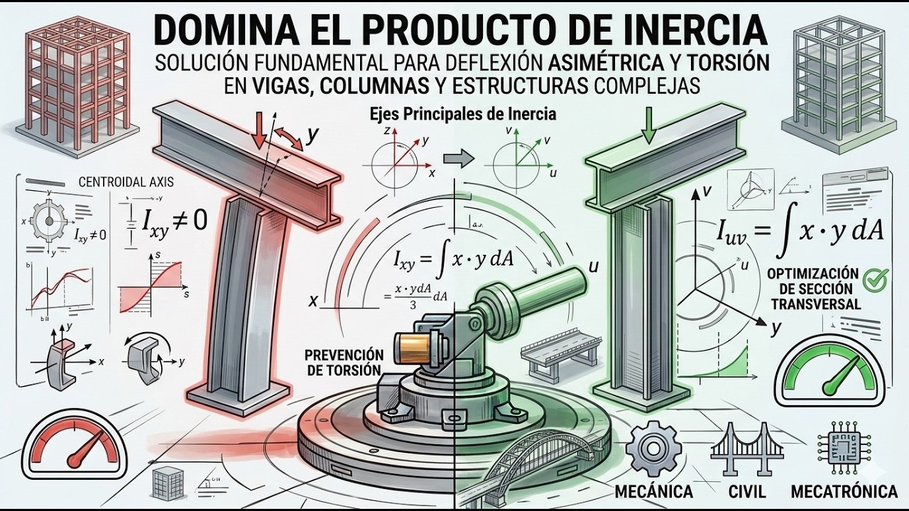 ¿Qué es el producto inercia? ¿En que se aplica? Muy facil, explicado con plastilina digital !!!