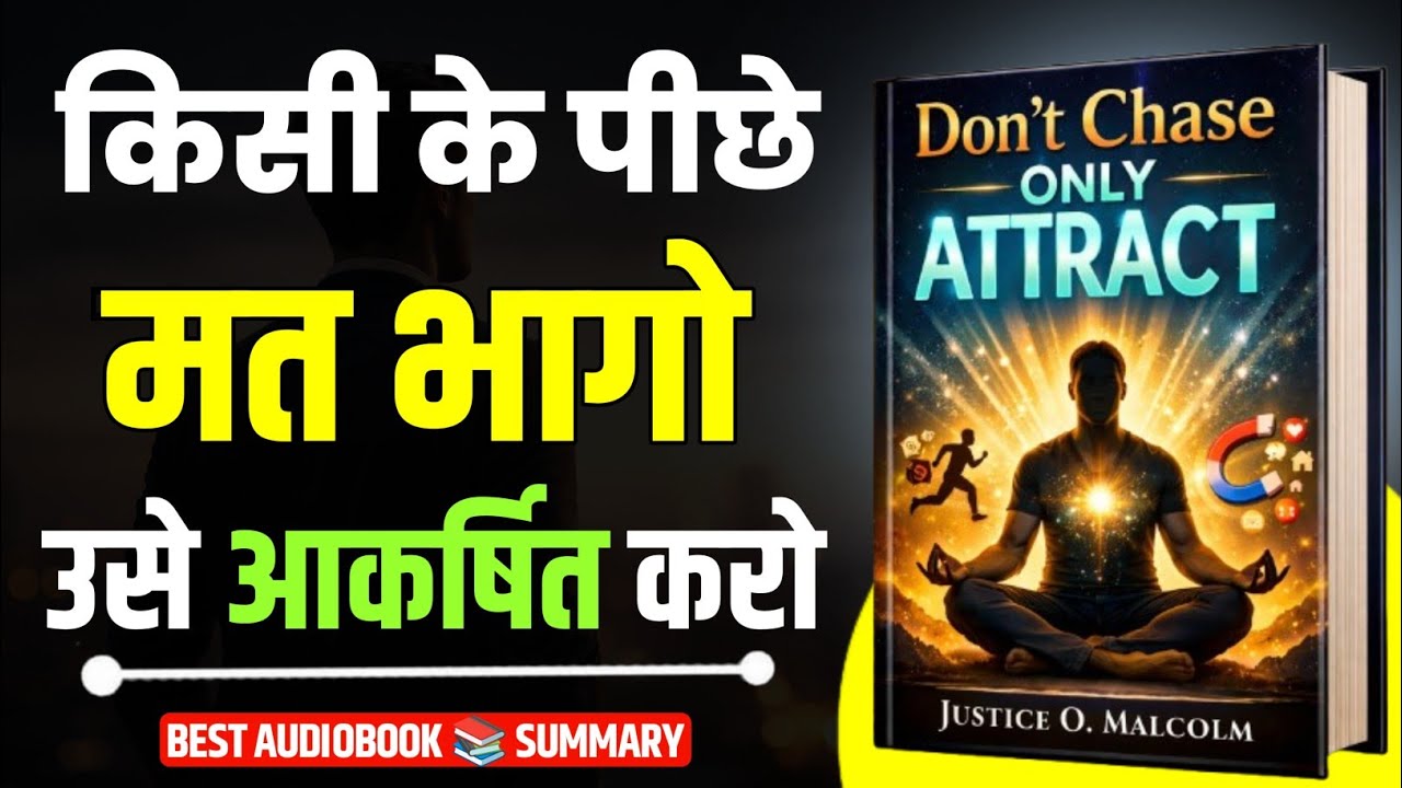 Don’t Chase, Only Attract Audiobook Summary in Hindi | Law of Attraction & Self Respect