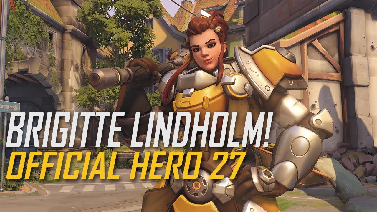 NEW OVERWATCH HERO 27 - Brigitte!