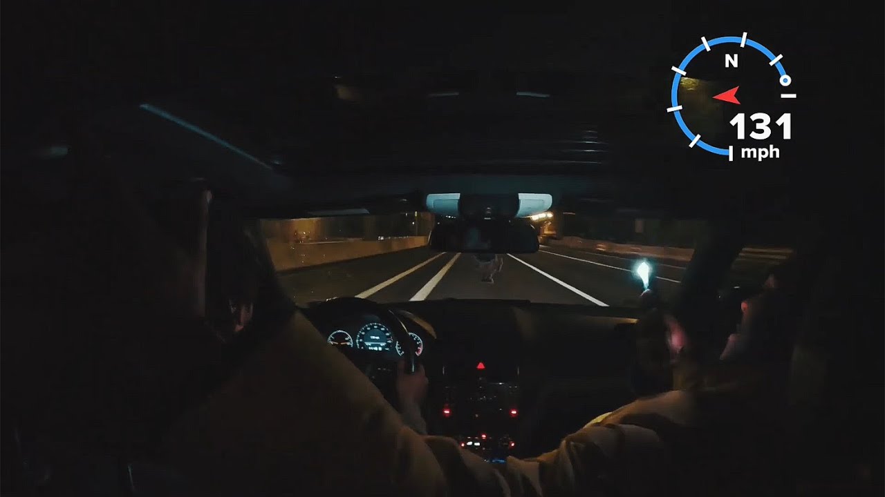 When Your Friend Records You Going 130 MPH In The Benz 🚀