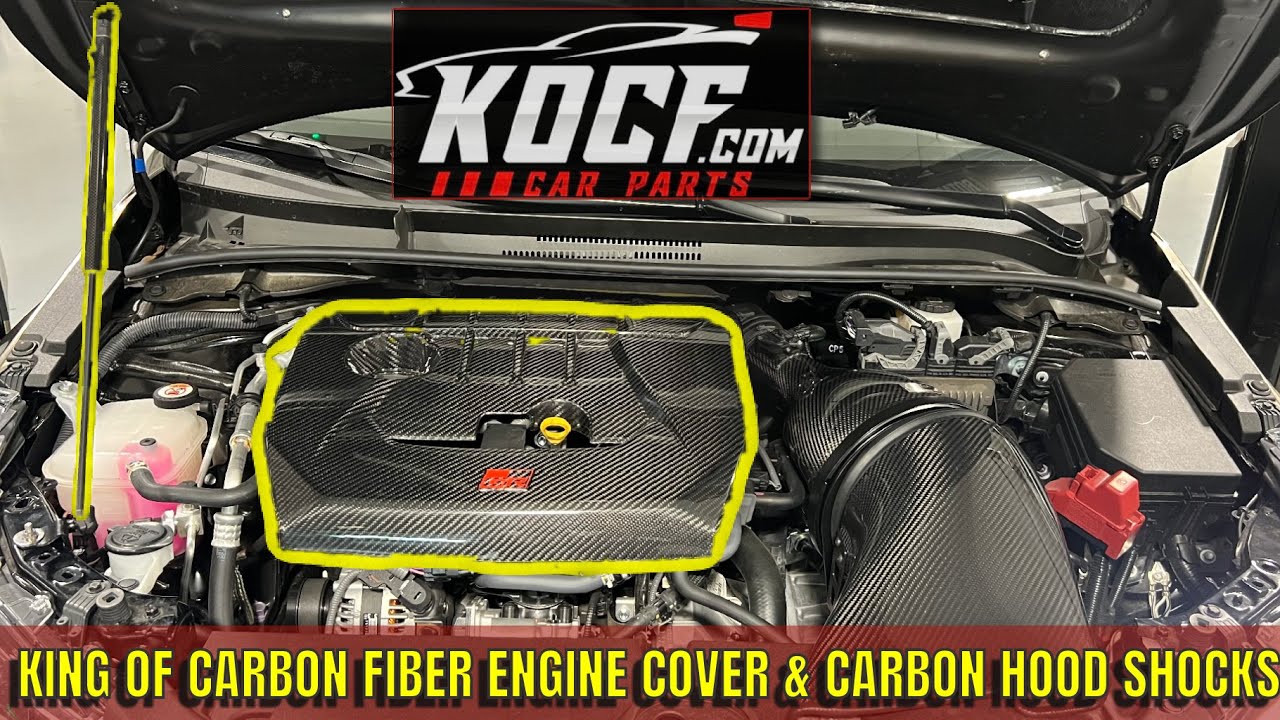 LOADS OF CARBON FIBER FOR THE GR COROLLA! KING OF CARBON FIBER ENGINE COVER, DIY HOOD SHOCKS + MORE!