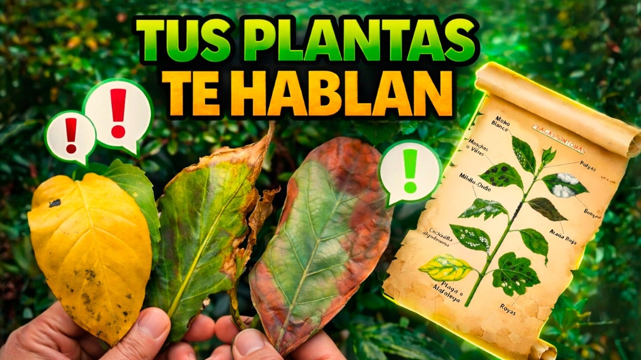 El SIGNIFICADO de las HOJAS de tus PLANTAS 🌿 Cómo REVIVIR PLANTAS con HOJAS AMARILLAS y SECAS
