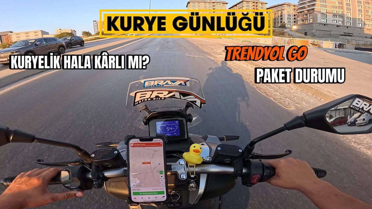 KURYE GÜNLÜĞÜ 38 | TRENDYOL GO PAKET DURUMLARI | KURYELİK HALA KARLI MI ?