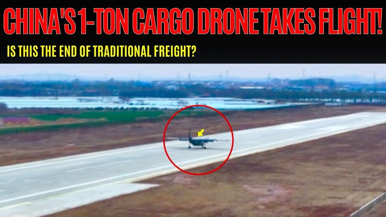 China’s New Cargo Drone Can Carry 1 Ton – The Future of Logistics?!