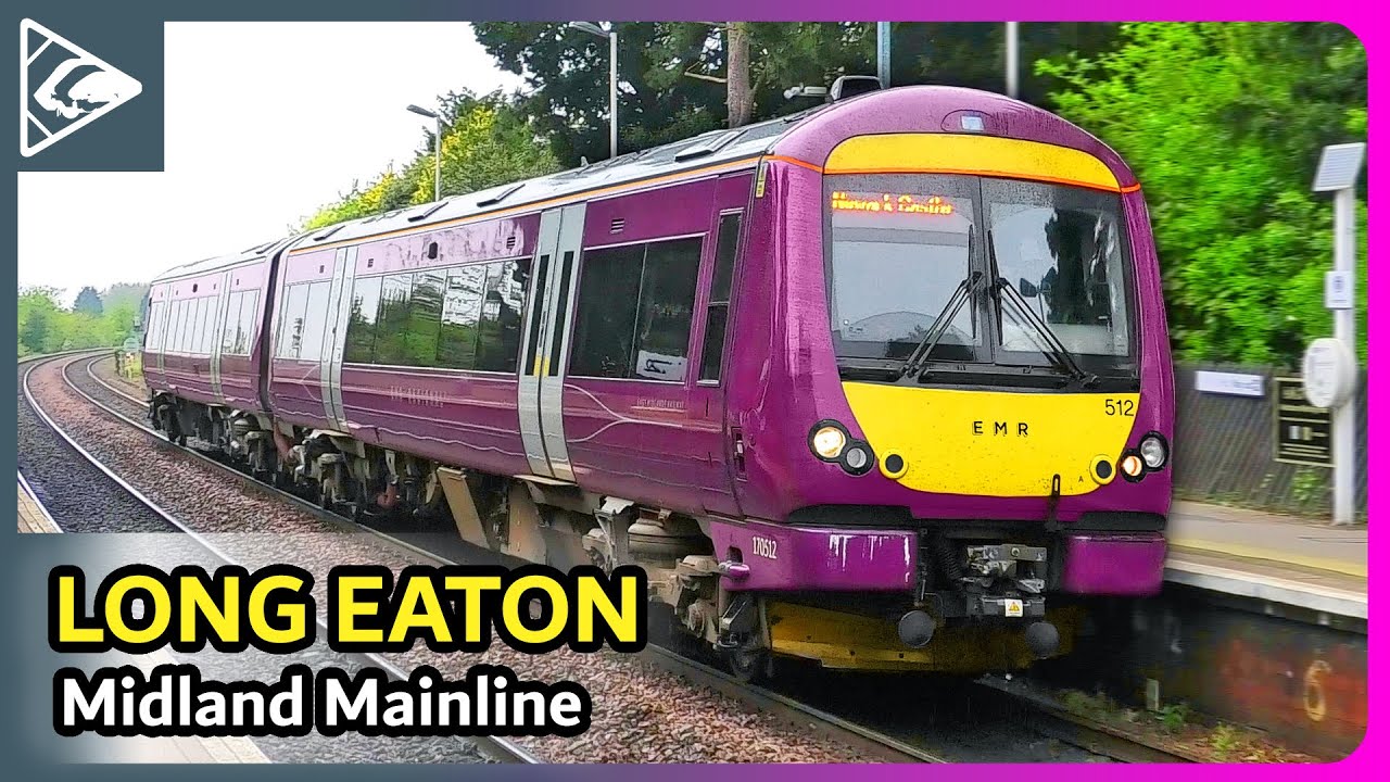 Trains at Long Eaton (MML) 21/04/2025