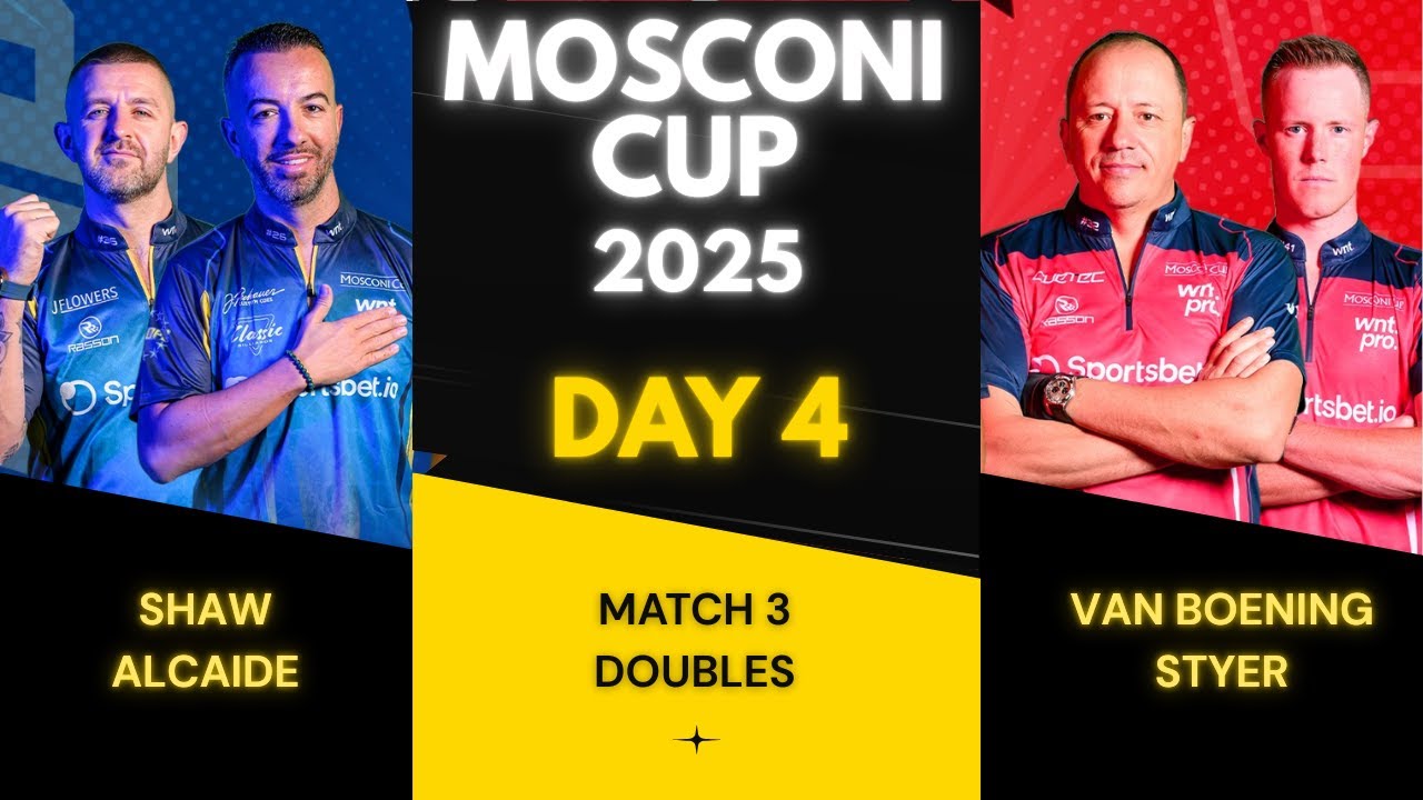 Шоу/Алкаиде против СвБ/Стайер | День 4 | Матч 3 | Кубок Москони 2025