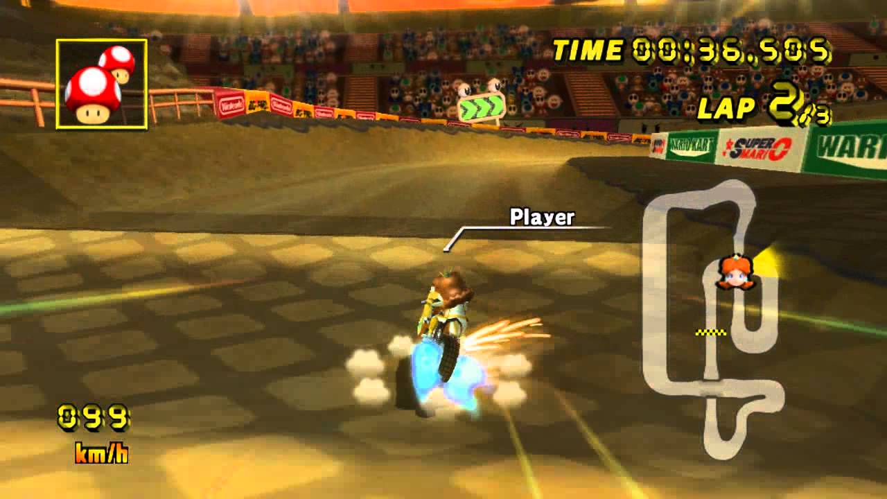 [MKW TAS] GCN Waluigi Stadium - 1'39''475 by Malleoz