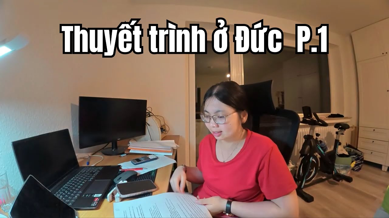 Quá trình đầy lo lắng để chuẩn bị cho bài thuyết trình của mình kì này | Seminar thạc sĩ ở Đức