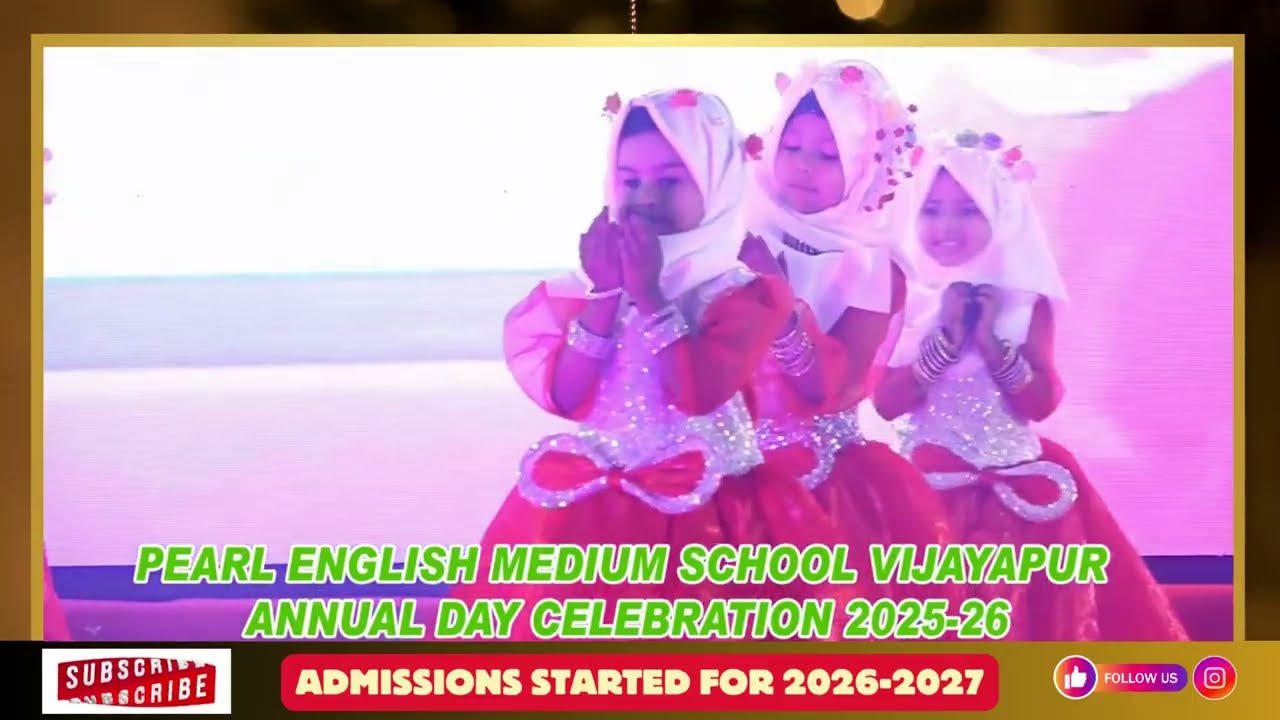 Nursery, LKG & UKG Performance | Mai Bhi Roze Rakhunga & Eidun Saeedun | Annual Day 2025–26