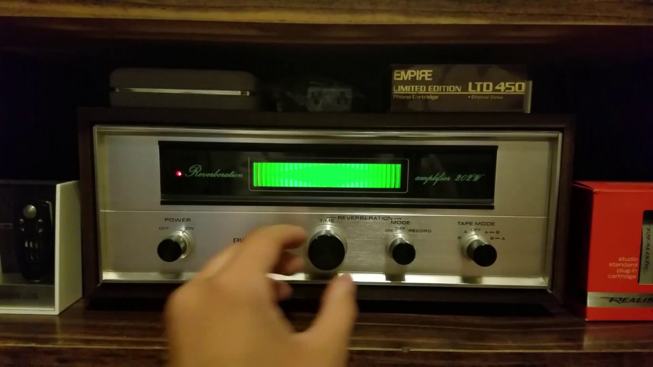 MY Pioneer SR-202W Reverberation Amplifier