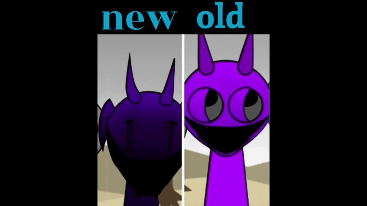 Parasprunki durple Old VS New 