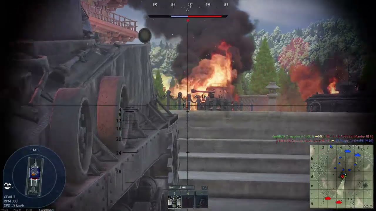 War Thunder: British (Battle 1)