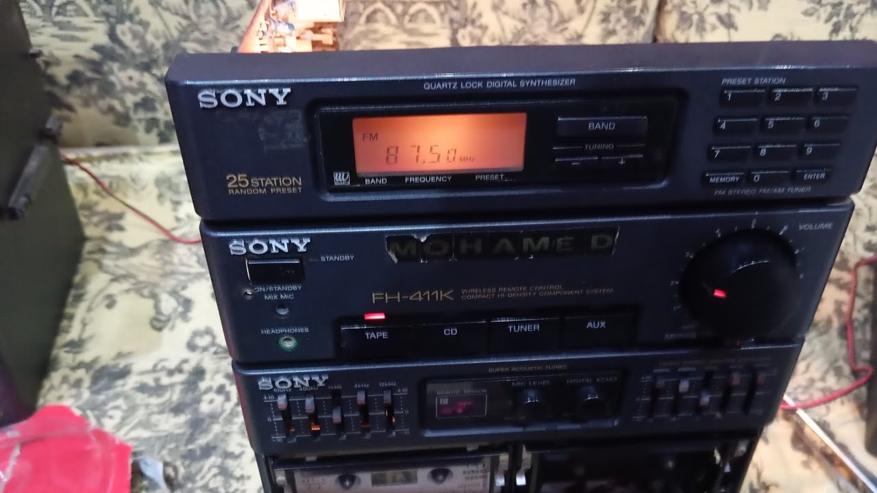 هاى فاى سونى FH-411K ام ياسمين . الأعطال وكيفية الإصلاح