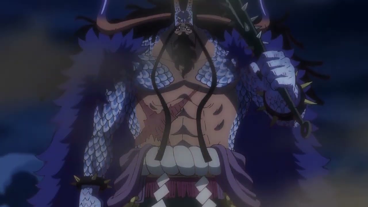 Kaido Reveal 1st Time Man-Beast Form|#onepiece #ワンピース #luffy